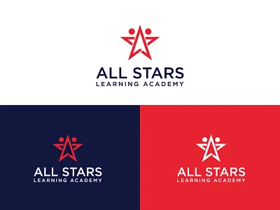 ALL-STARS-learning-logo-design-modern logo academy logo branddesign branding business logo care logo community companylogo creative design custom logo design education logo graphic design learning learning app logo maker logodesigner minimalist logo modern logo professional logo star logo