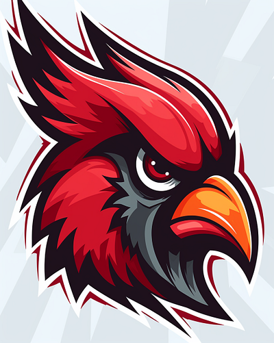 Cardinal logo design graphic design illustration logo vector