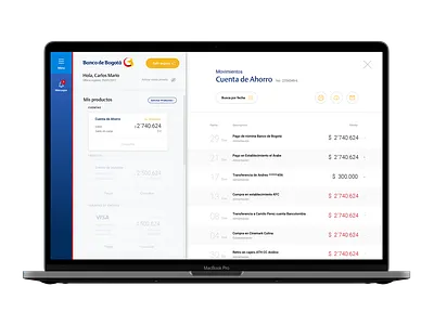 Personal banking banking cards ui