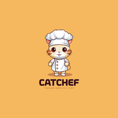 cartoon cute adorable cat wearing chef clothes cute tattoos
