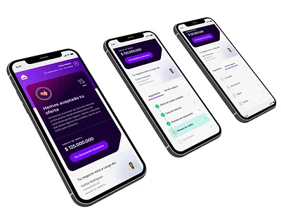Bussiness manager app cards chordeon dashboard manager mobile steper tracker ui