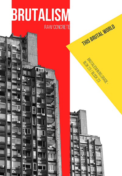 Brutalism Architecture architecture bauhaus brutal brutalism contrast design graphic design illustration po poster soviet style