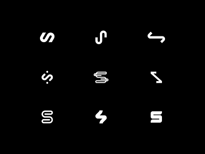 9 / 86 - Concepting brand branding concept design graphic design logo logomark modern s simple vector