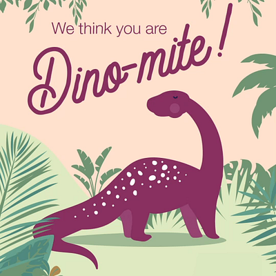 Dino-mite! animation dinosaur silly