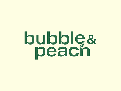 Bubble & Peach | Brand Identity brand brand concept brand design brand identity brand presentation branding cleaner bottle cleaning design graphic design identity illustrator logo logotype packing packing design photoshop product design visual visual identity