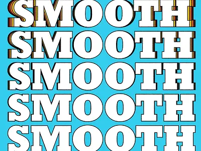 Smooth animation design graphic design illustration motion graphics shapes type typography