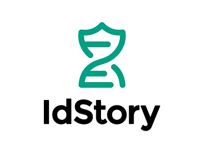 IdStory design dna identity line style logo user
