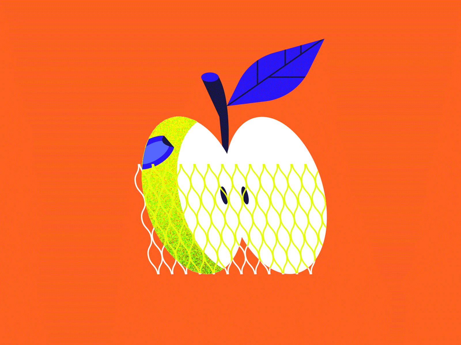 🍏 2dillustration 2dto3d 3dillustration apple c4d cinema4d colorful food fruit stickers fruits geometric geometry healthyfood illustration minimal