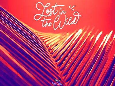 Beast Font 3d animation app branding design font graphic design logo motion graphics ui