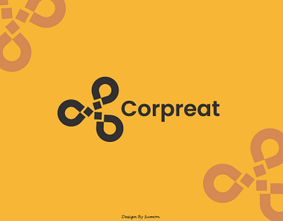 Concept : Corpreat - Logo Design (Unused ) graphic design logo logo grapy qunic logo ui