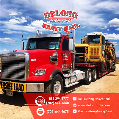 Heavy Haul company’s Paul DeLong has been in the trucking indust