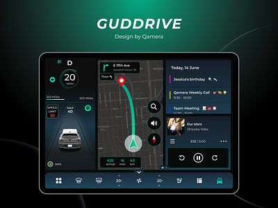 Automobile Console Designer android app build car carconsole design ios ui ux