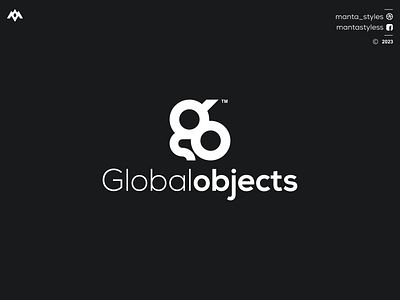 Global Objects branding design go initial logo go logo icon logo og initial logo og logo