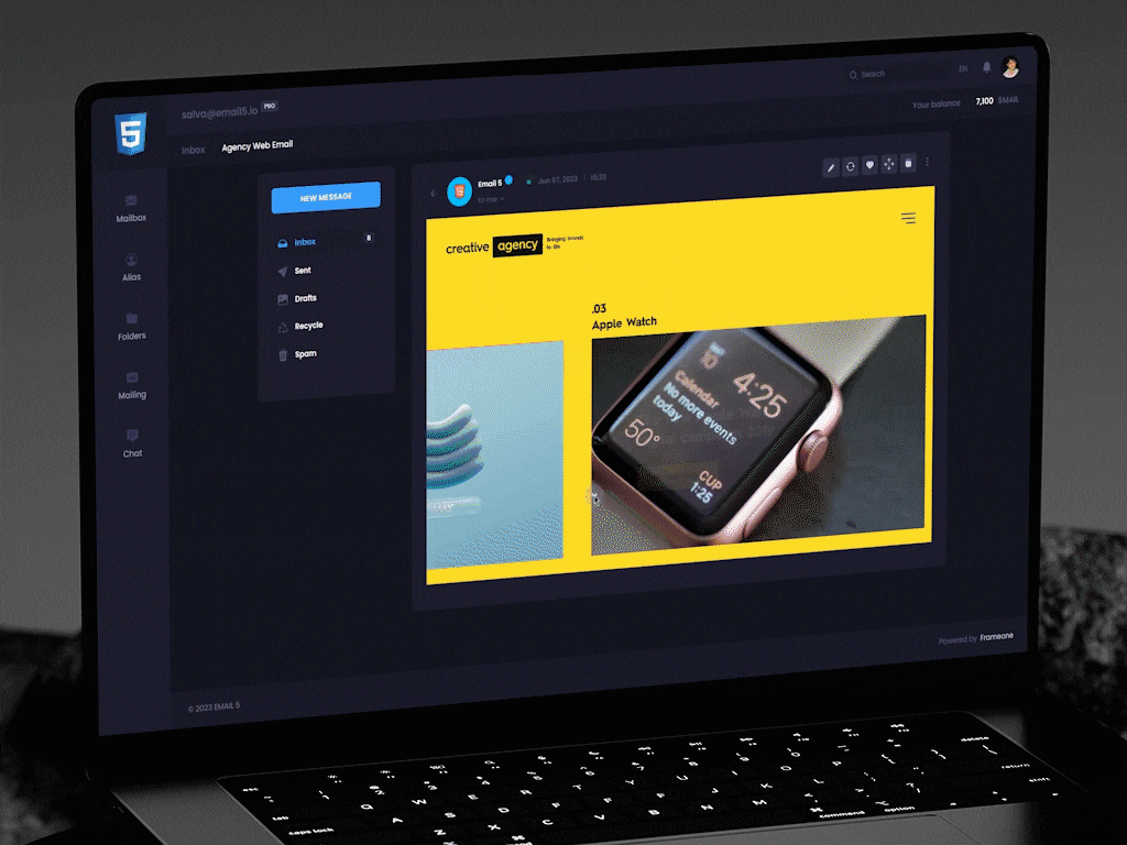 Email 5: The Next Generation of the Inbox anti spam blockchain cryptocurrency css3 decentralized email email html5 email marketing email5 filecoin future email html5 javascript kickstarter marketing service multimedia email solana storj token
