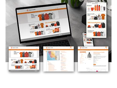 Healthcare eCommerce UX ecommerce graphic design ui ux web design