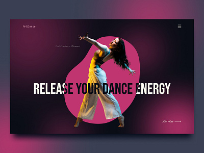 Concept for dance school #4 design graphic design illustration typography ui ux vector