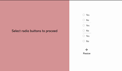 Radio buttons with variables dailyui ui