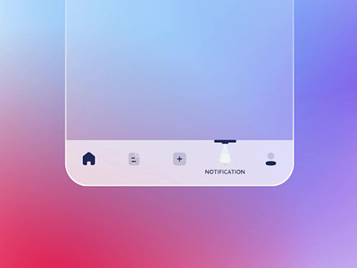 Animated Tab Bar - Motion Design after effects animated tab bar animation jitter micro interaction motion design motion tan bar navigation bar animated tab bar tap bar ui bar