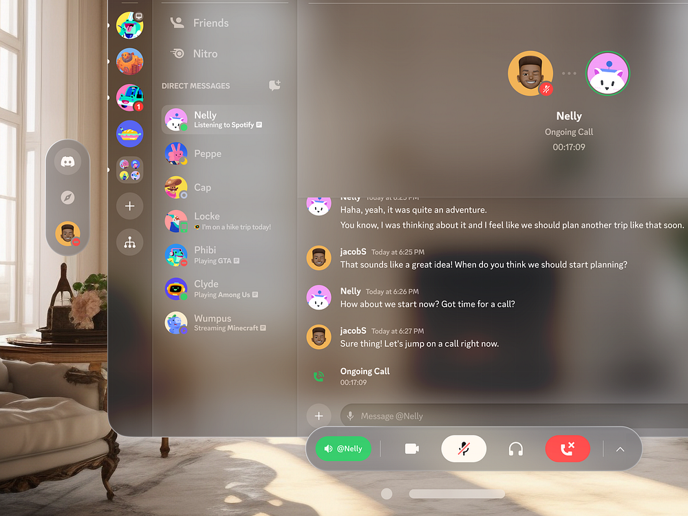 Discord UI designs, themes, templates and downloadable graphic elements