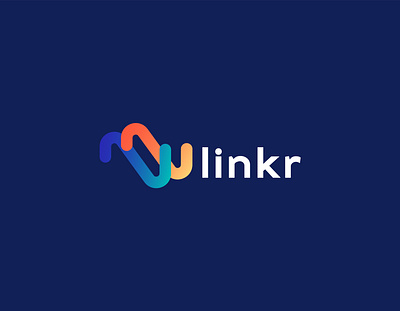 Linkr logo concept art branding design graphic design illustration logo logo design professional vector