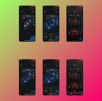 UI UX Tracking Map Design designs, themes, templates and downloadable ...