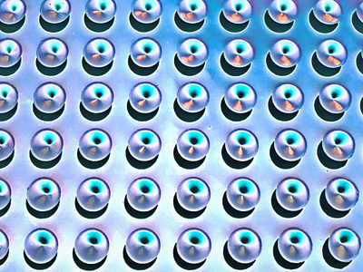 abstract pattern of round orbs abstract balls crescents orbs round rows