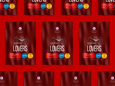 Relationship Seminar poster beauty branding design flyer graphic design love lovers minimal red talk typography