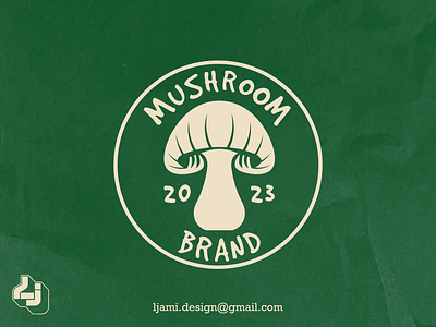 Mushroom character design graphic design logo mushroom nature