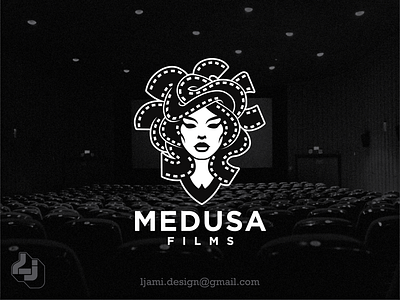 Medusa Films character graphic design logo medusa movie mythology