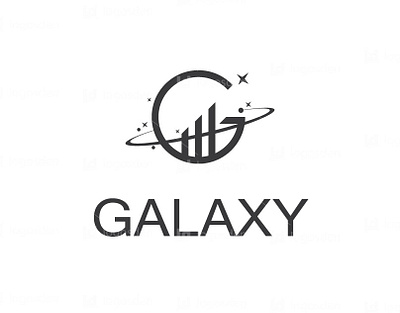 Galaxy investment logo design logo art