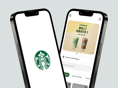 Starbucks Redesign Mobile App design mobile app ui user interface