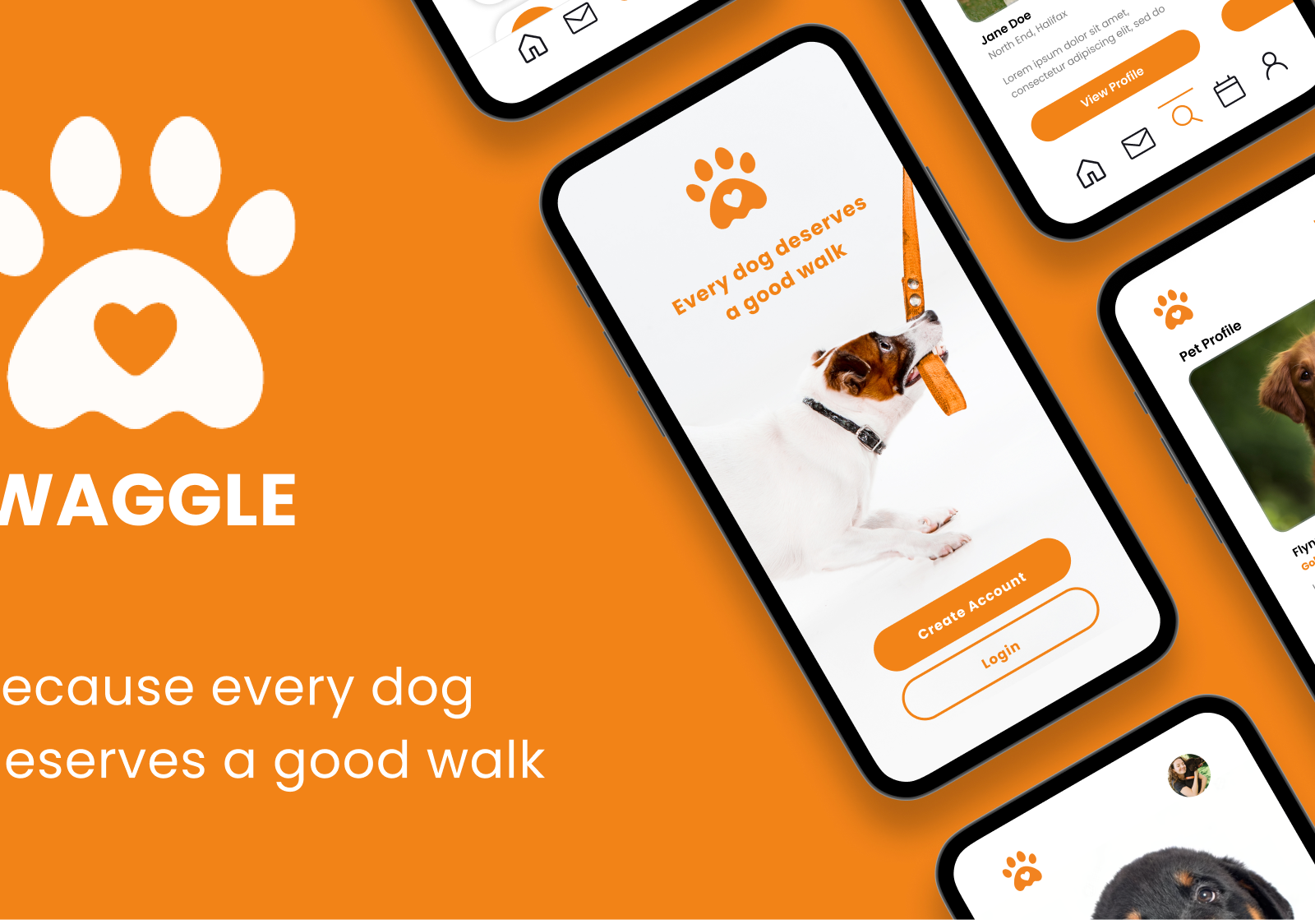 Waggle Dog Walking App By Angie Meerakker On Dribbble waggle-dog-walking-app-by-angie-meerakker-on-dribbble
