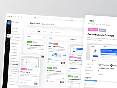 Taskeye - Task Management Web App admin admin theme clean dashboard dashboard design dashborad design minimalist product design project management project management tool sidebar task app task management task management app ui ui design user dashboard user interface web platform