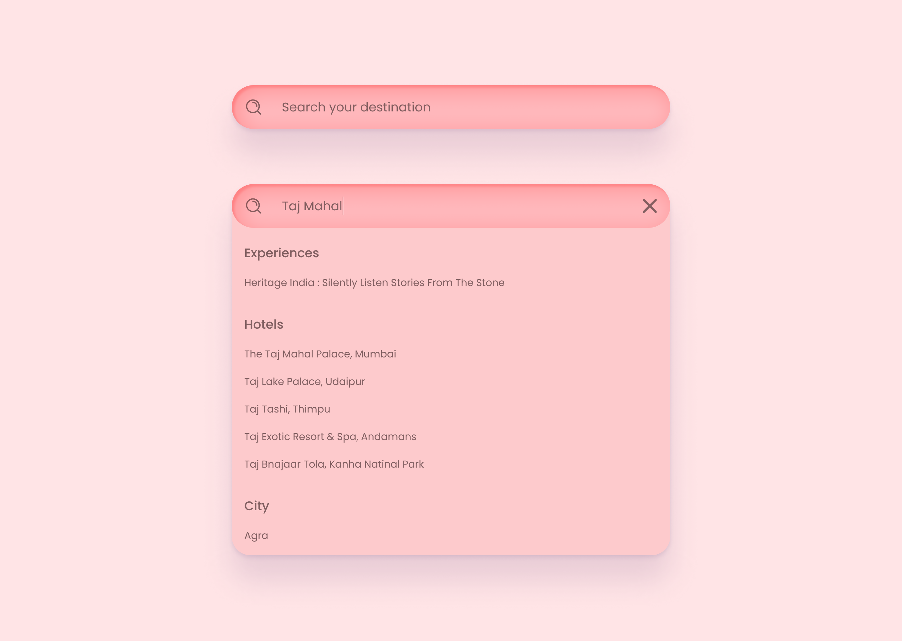Search | Daily UI Challenge - #22 dailyui figma search search bar travel website ui design uiux user experience user interface ux design