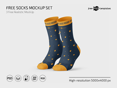 Free Socks Mockup free freebie mock up mockup mockups psd socks template templates