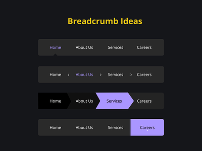 Breadcrumb UI Component appui appuiux bottombarui breadcrumb ui component breadcrumbideas breadcrumbs breadcrumbsui breadcrumbsuidesign breadcrumbuiux dailyui dailyuichallenge dailyuidesign dailyuiinspiration menu menubar menubarui mobileappui phoptoeditor photoeditappui websiteui