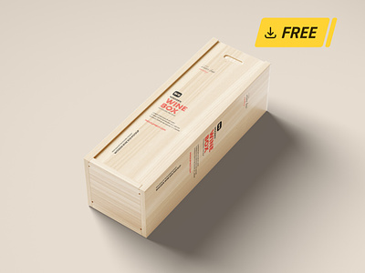 Free Wooden Wine Box Mockup box mockup free mockup free mockups free psd wine box mockup wood mockup