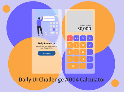 Daily UI Calculator 004 branding calculator dailyui design dribbble glassmorphism graphic design illustration logo twitter ui ui uiux uidesign ux vector