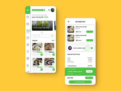 Gotkjil (Go-Takjil) branding delivery food graphic design islam app muslim app ramadan ui