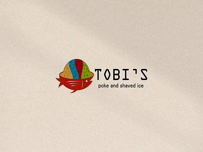 LOGO FOR POKE AND SHAVED ICE BRAND