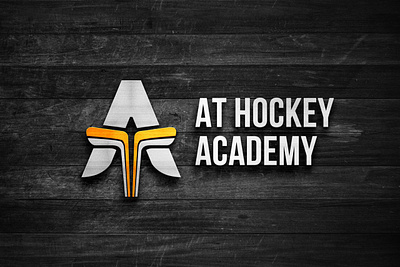 Hockey academy logo branding design health hockey hockey academy logo logo design sport