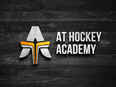 Hockey academy logo branding design health hockey hockey academy logo logo design sport