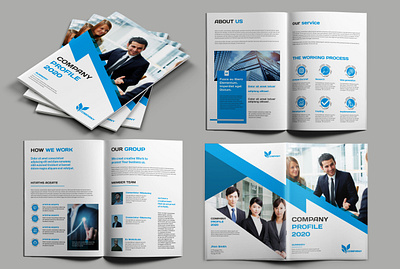 COMPANY PROFILE 3d animation branding catalogue company profile company profile template graphic design logo motion graphics pdf catalogue pdf company profile ui