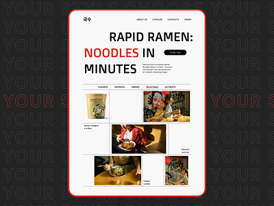 Noodles ın swiss style branding design graphic design illustration typography ui ux