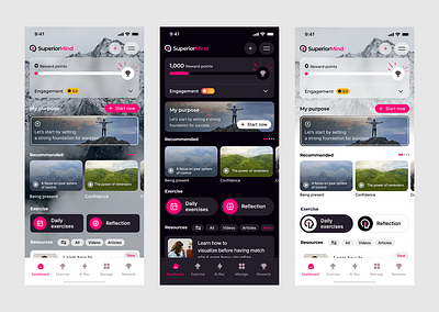 Dashboard for a mobile app dashboard design illustration mobile app ui user experience user interface ux