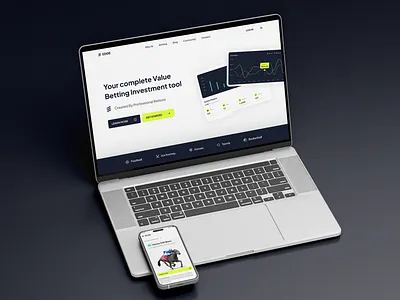 EdgeBet betting platform ai app design bets betting finance gambling landing page obvious obvious design obvious studio platform prototype saas sport bets ui ux web app website