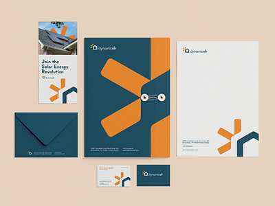 Dynamicslr Stationery Design brand identity bundle business card business card design businesscard corporate card energy identity logo logomark print rays risingsun solar solar energy solar panel stationery design stationery set sun sunray