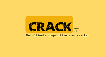 Logo-Crack It adobe illustrator aesthetic branding design graphic design graphics illustration logo motion graphics photoshop ui vector
