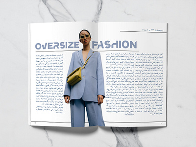 Magazine Design advertising branding design graphic design logo magazine design مجله