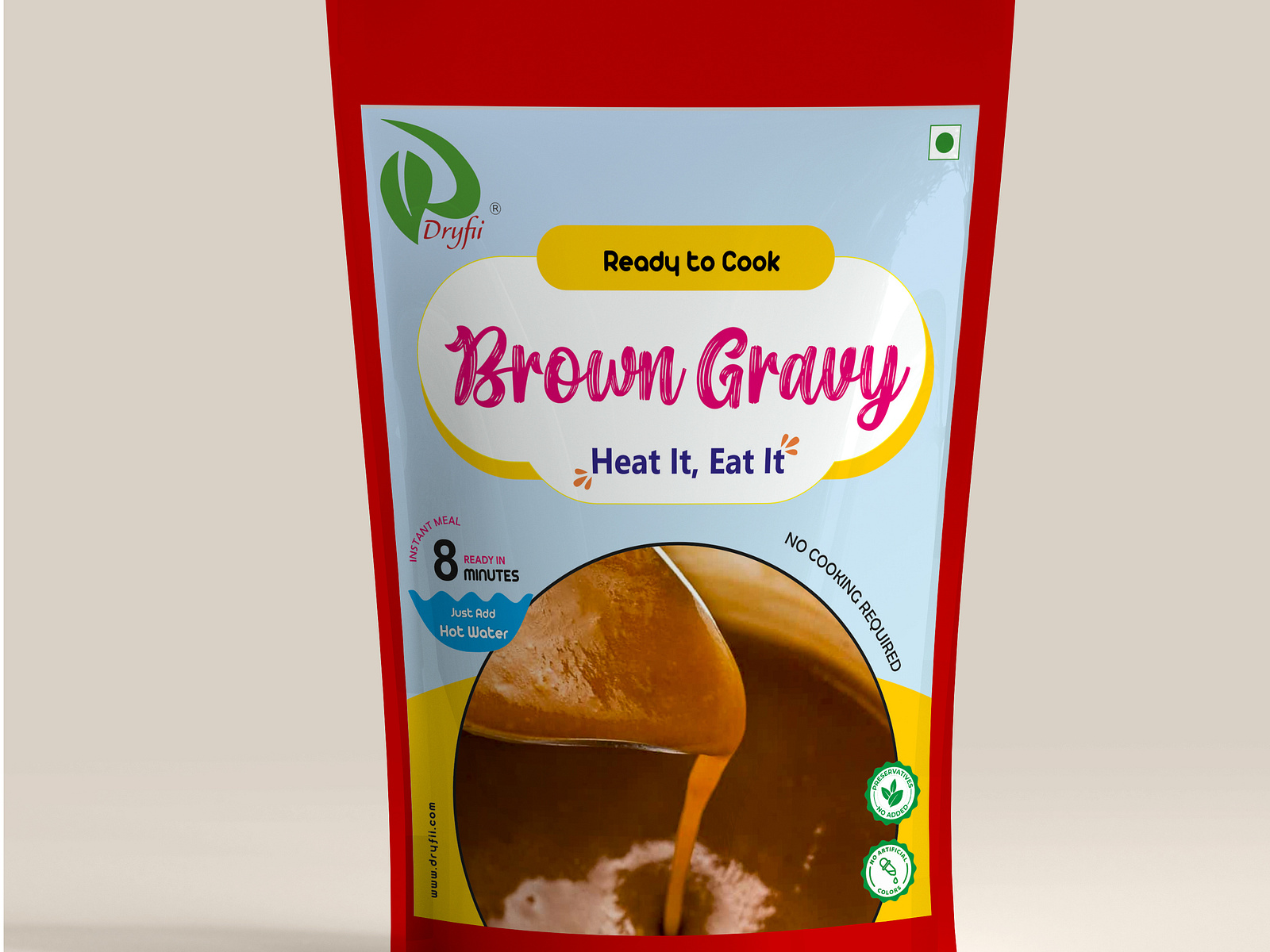 Dryfii RTC Brown Gravy by Shruti lohia on Dribbble